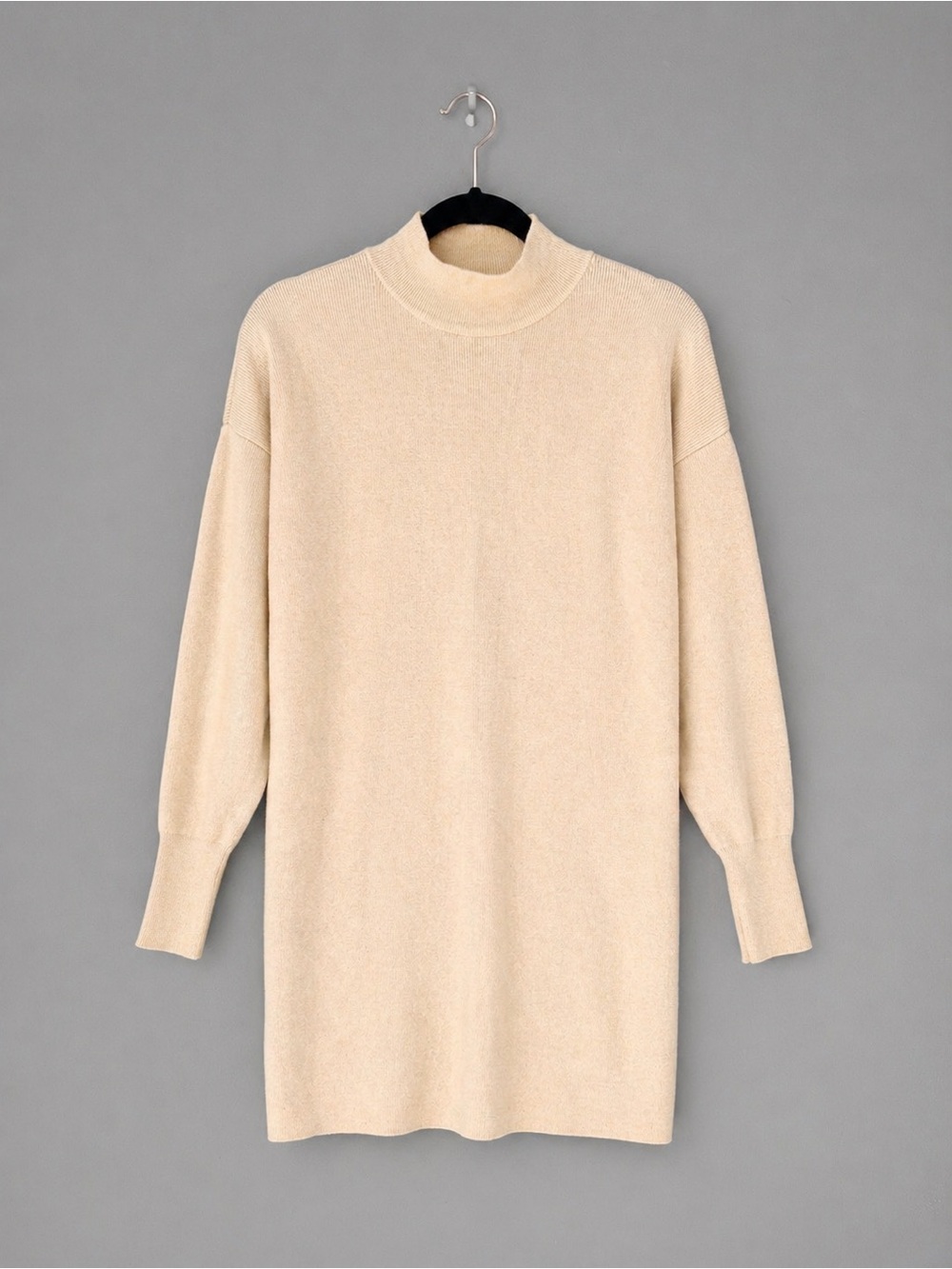 Abercrombie & Fitch Cream Ribbed Knit Top